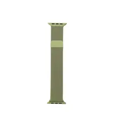 GENERICO - Correa milanesa acero inox 38-40-41m Verde Agua comp con Apple Watch