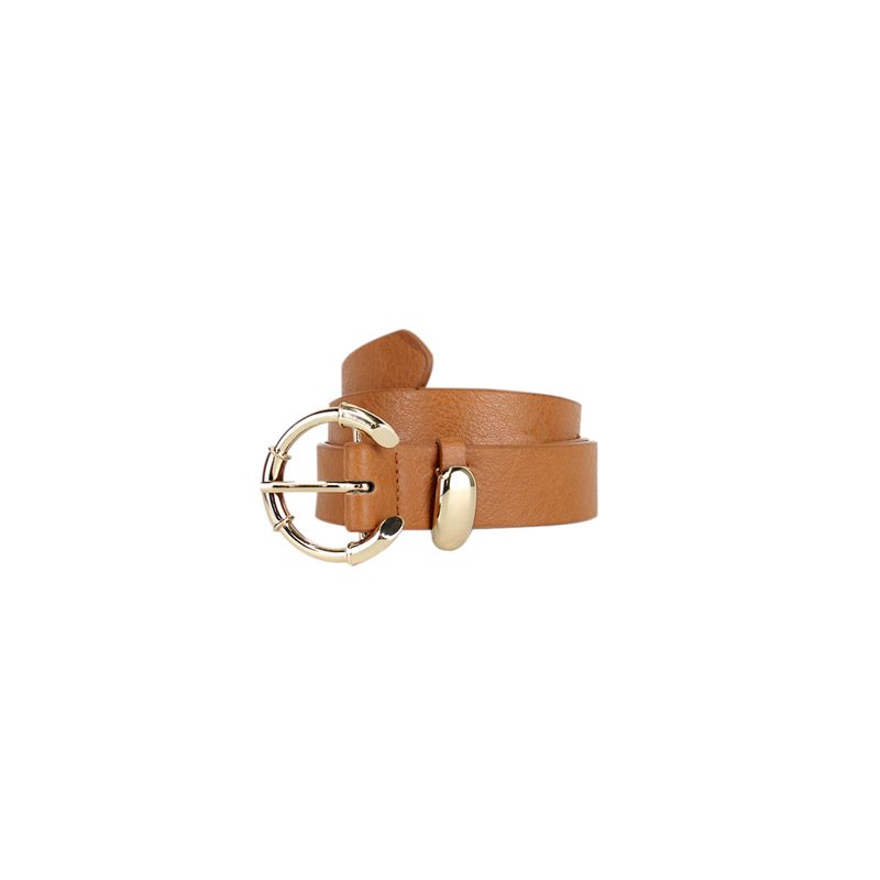 CARVEN - Cinturón mujer Borba camel Carven Paris