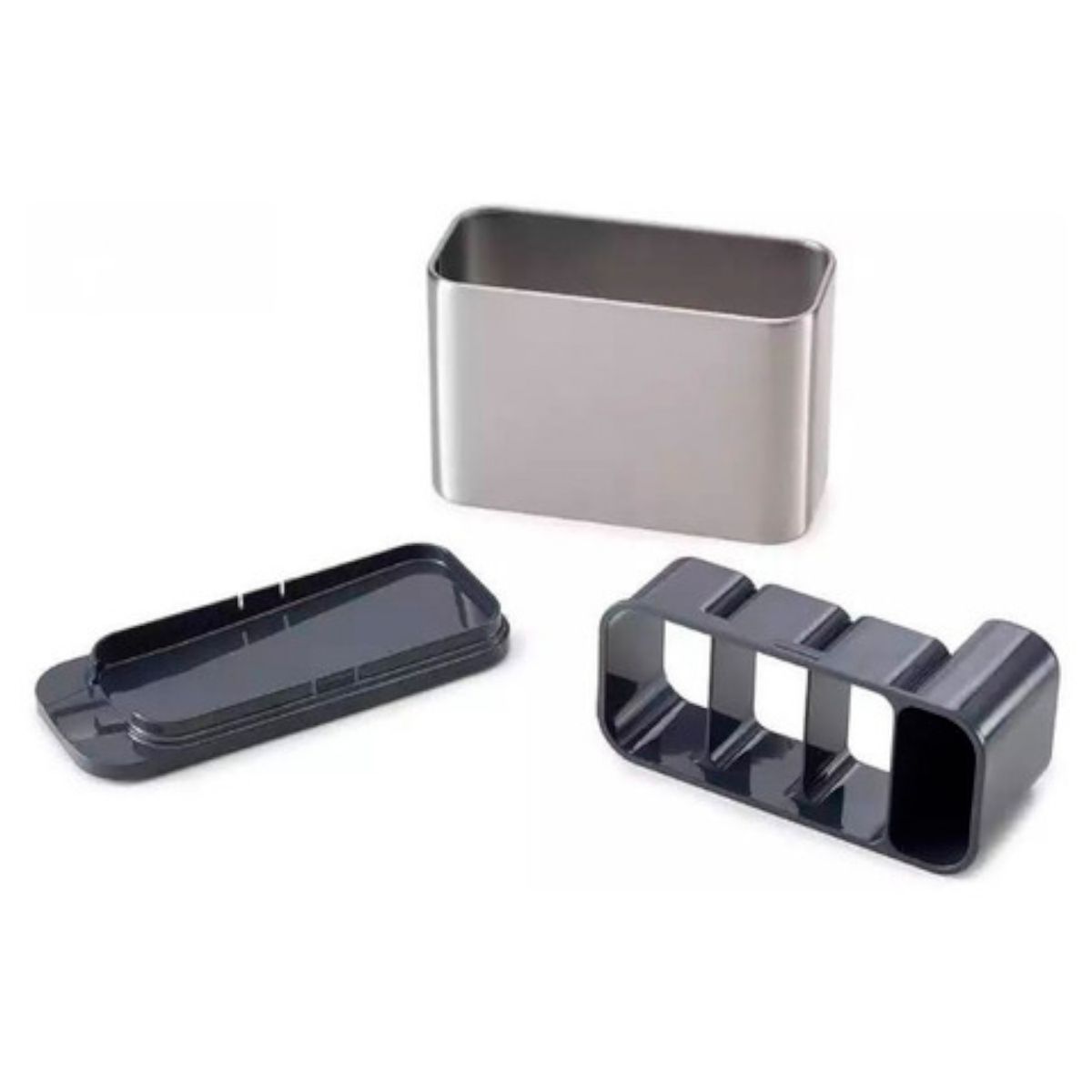 GENERICO - Escurridor Secador Organizador De Cubiertos Acero Inoxidable