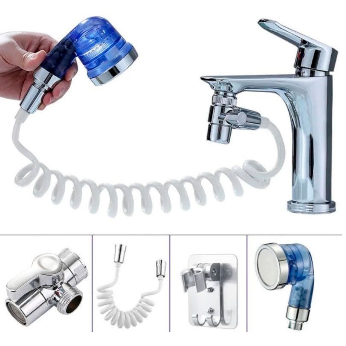 GENERICO - Llave Extension Flexible Lavaplatos Monomando Filtro Agua