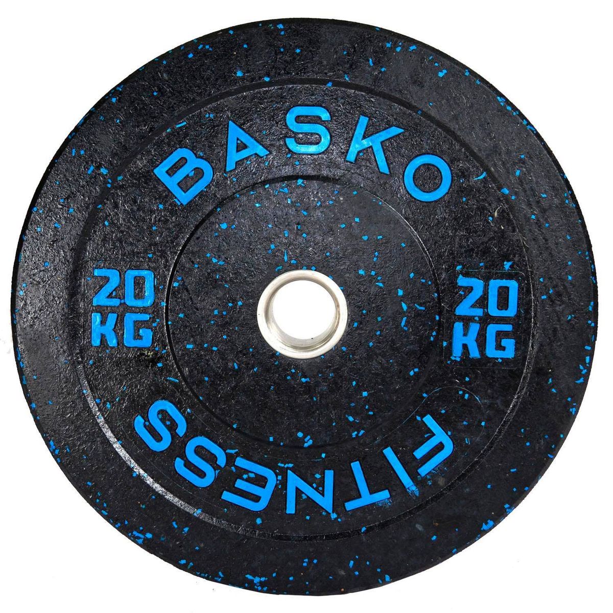 BASKO FITNESS - Bumper Plate Disco 20 Kg Pesas Unidad