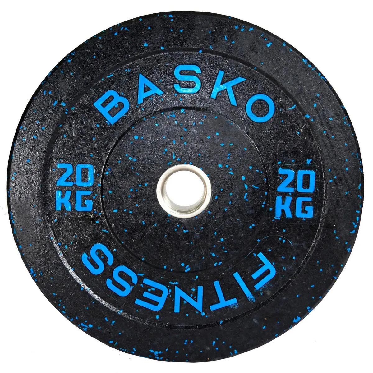 BASKO FITNESS - Bumper Plate Disco 20 Kg Pesas Unidad