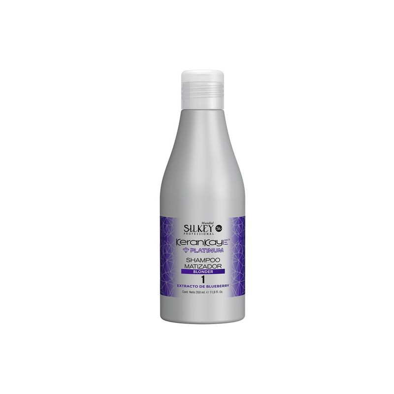 GENERICO - SHAMPOO MATIZADOR CABELLOS RUBIOS 350ML SILKEY
