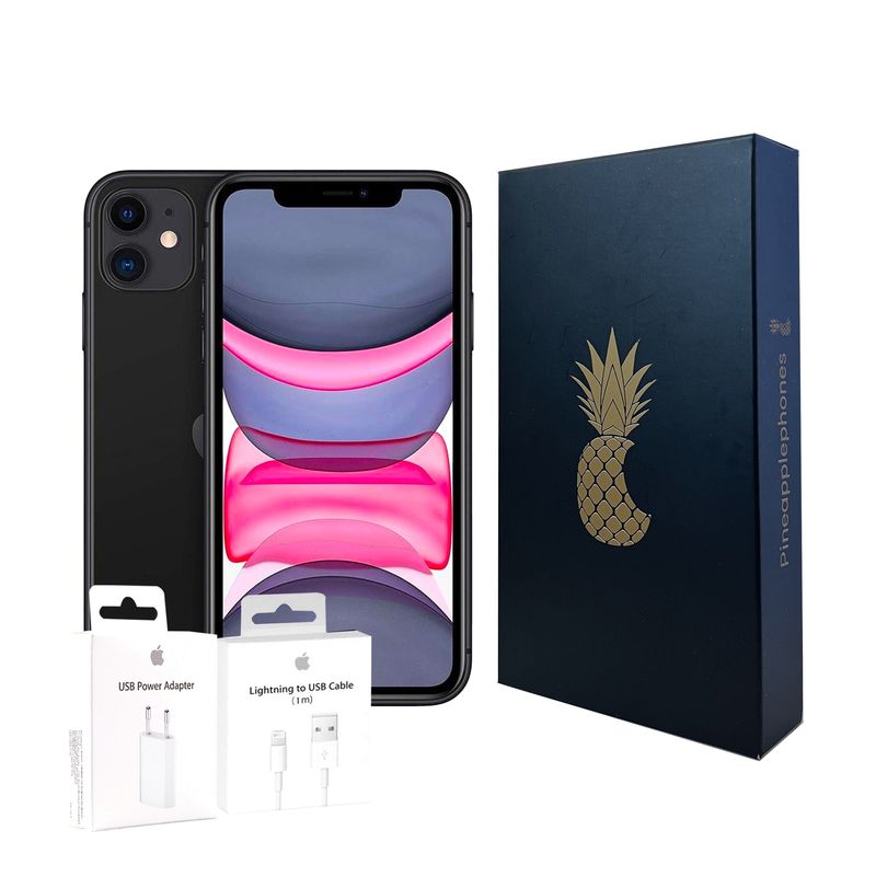 APPLE - iPhone 11 128 GB NEGRO Grado A