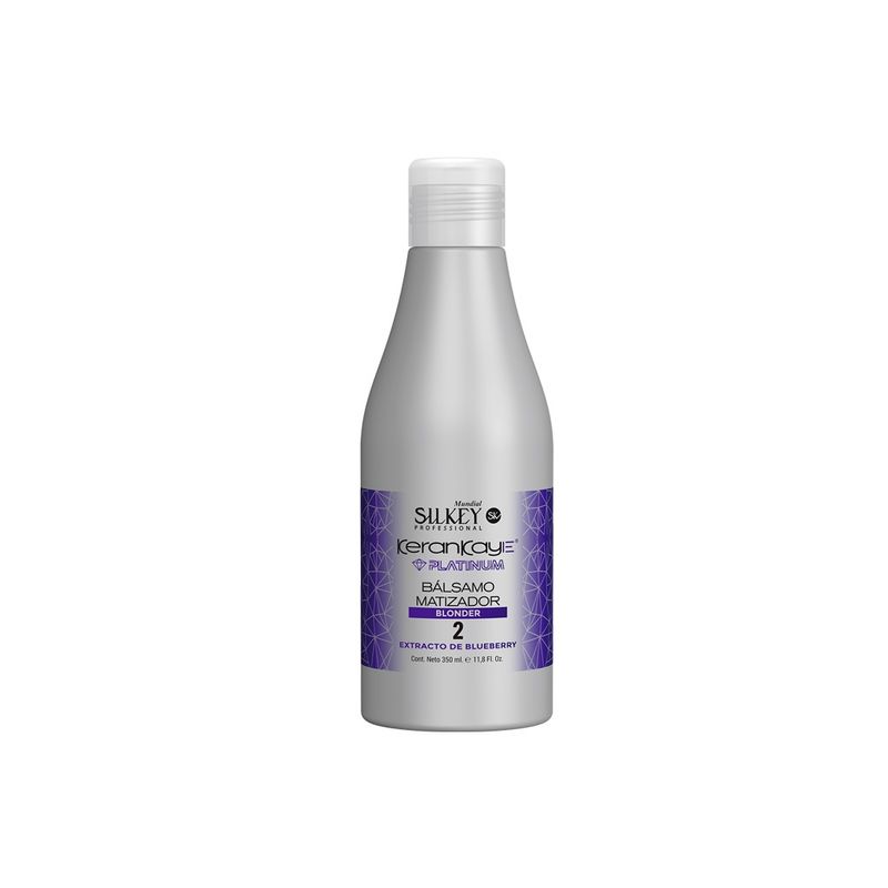 GENERICO - ACONDICIONADOR MATIZADOR CABELLOS RUBIOS 350ML SILKEY