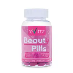 REVITTA WELLNESS - Antioxidante Beauty Pills Q10 Biotina 120 cápsulas