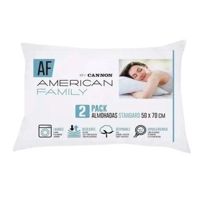 Imagen 2 del producto Almohadas set De 2 American Family 50x70 Cm