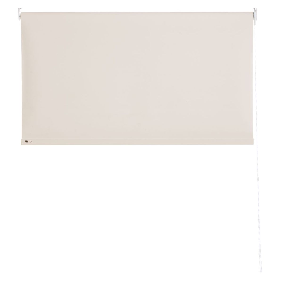 BERTEX - Cortina Roller Blackout Beige 125x240 cm Persiana de altura ajustable
