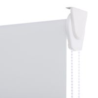 Cortina Roller Blackout Blanca 140x240 cm Persiana de altura ajustable