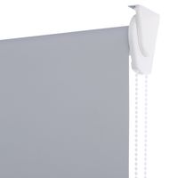 Cortina Roller Blackout Gris 145x170 cm Persiana de altura ajustable
