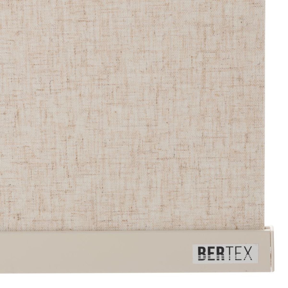 BERTEX - Cortina Roller Blackout Lino 105x240 cm Persiana de altura ajustable