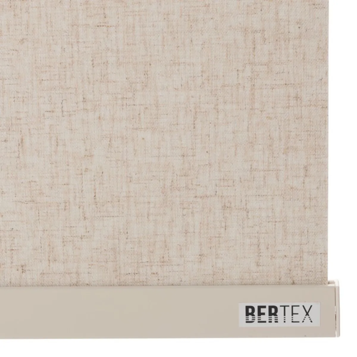 BERTEX - Cortina Roller Blackout Lino 220x170 cm Persiana de altura ajustable