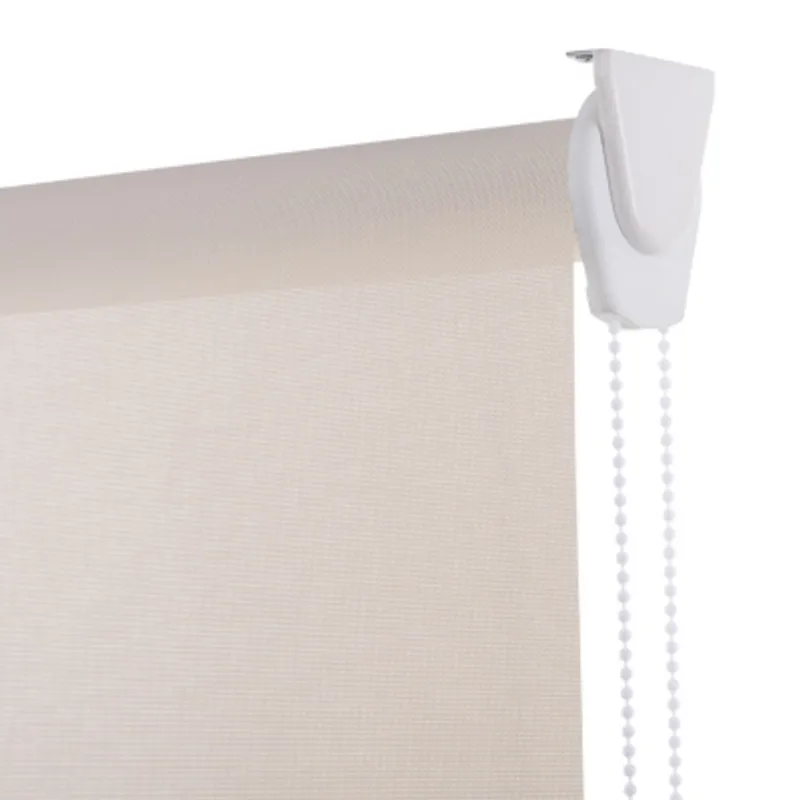 BERTEX - Cortina Roller Sunscreen Beige 150x240 cm Persiana de altura ajustable