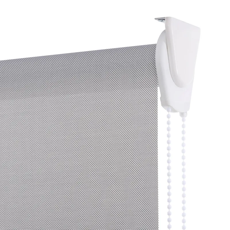 BERTEX - Cortina Roller Sunscreen Gris 95x170 cm Persiana de altura ajustable