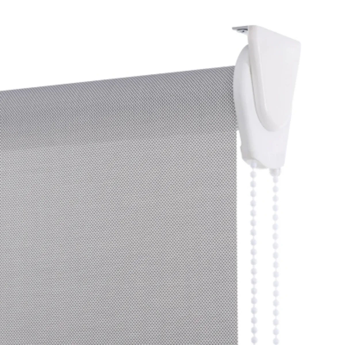 BERTEX - Cortina Roller Sunscreen Gris 145x240 cm Persiana de altura ajustable