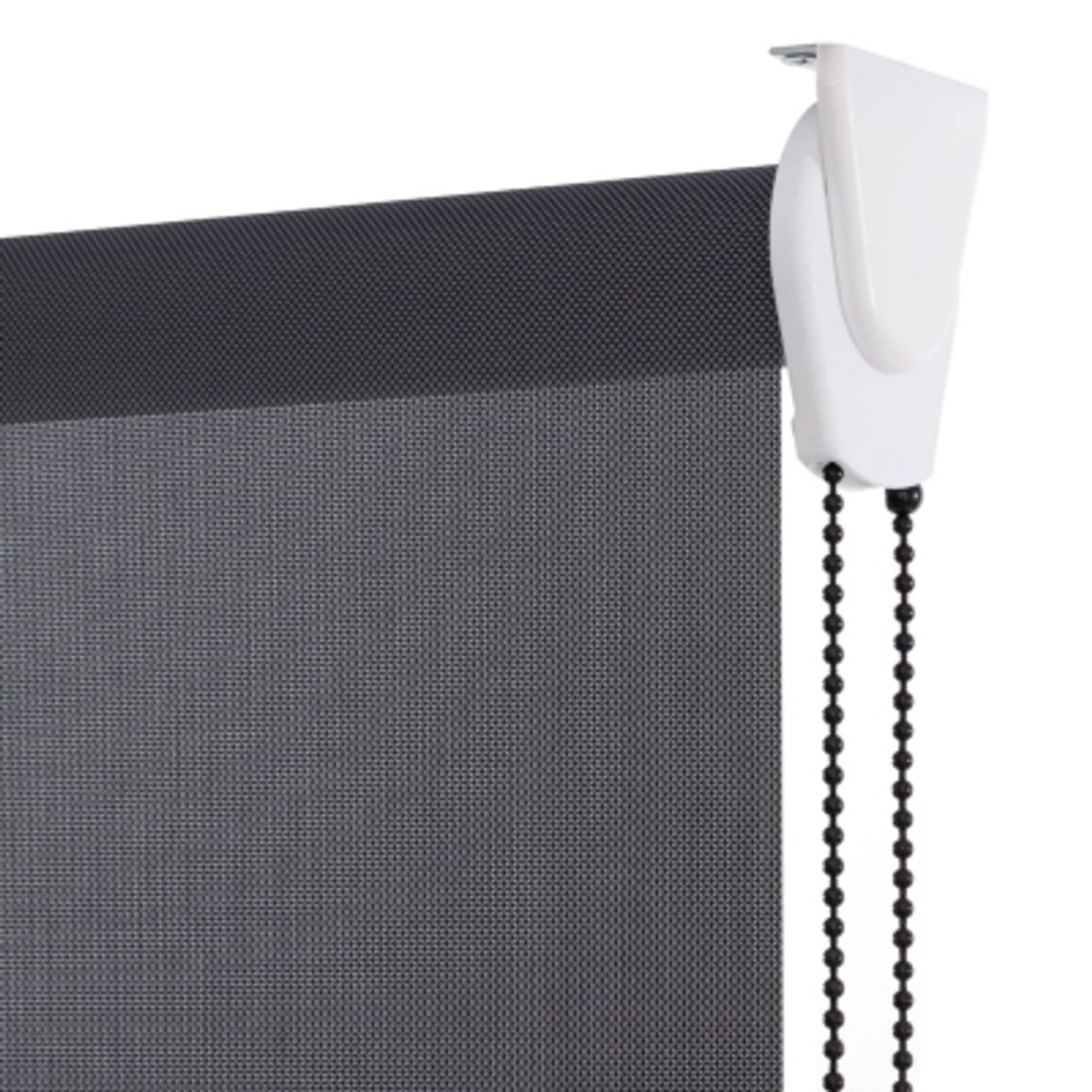 BERTEX - Cortina Roller Sunscreen Grafito 125x170 cm Persiana de alto ajustable