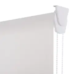 BERTEX - Cortina Roller Sunscreen 145cm ancho x240cm alt Persiana Blanca