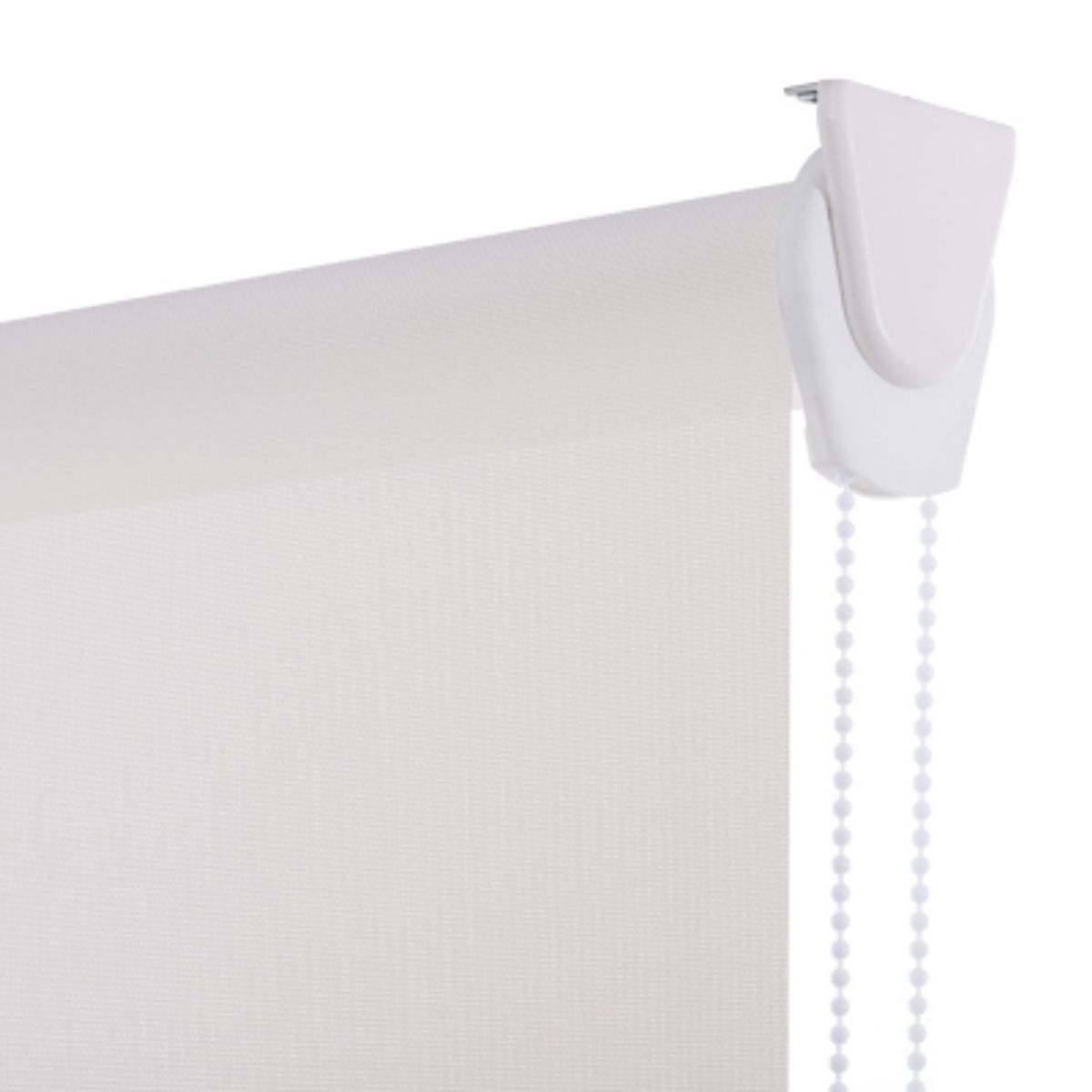 BERTEX - Cortina Roller Sunscreen Blanca 165x170cm Persiana de altura ajustable