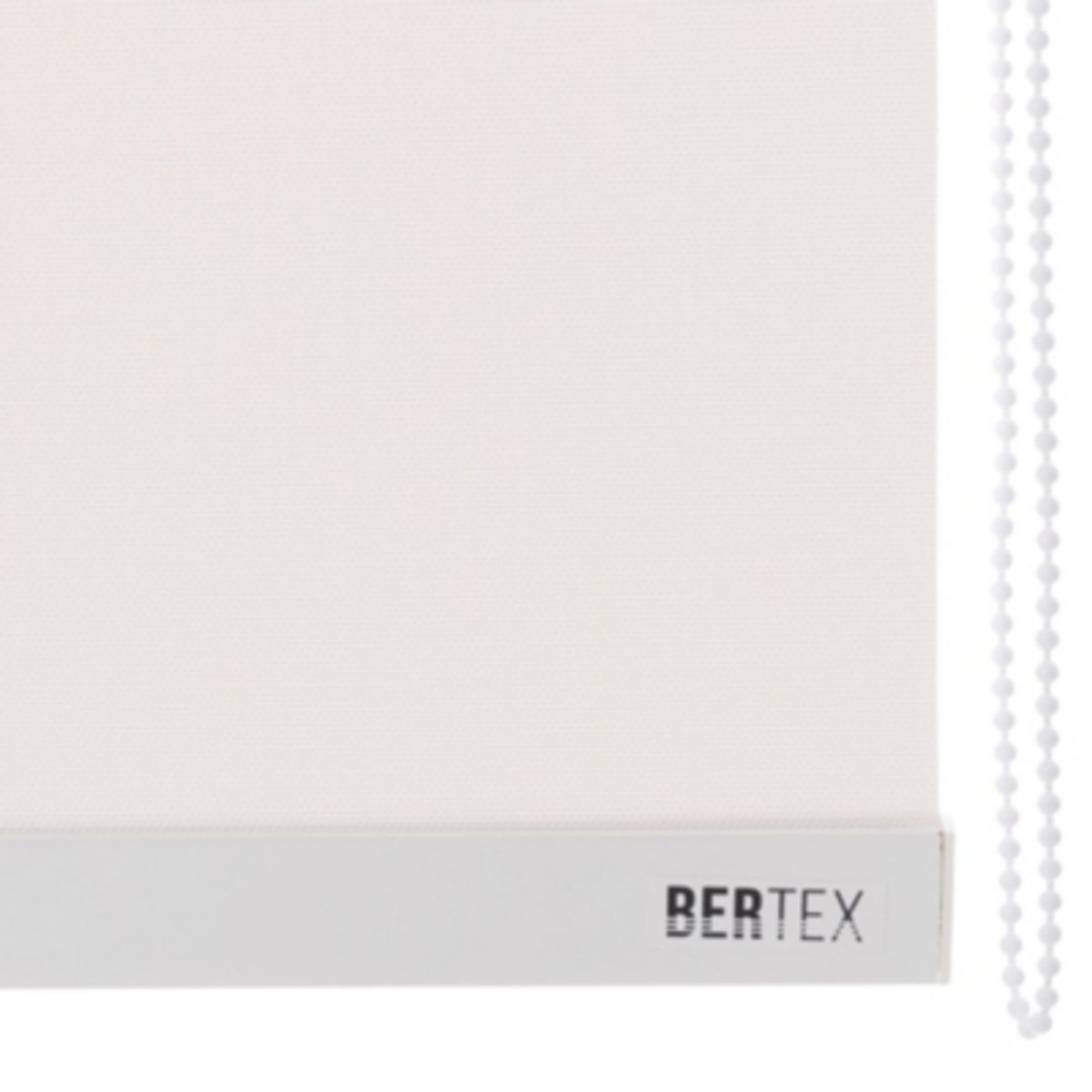 BERTEX - Cortina Roller Sunscreen Blanca 180x240cm Persiana de altura ajustable