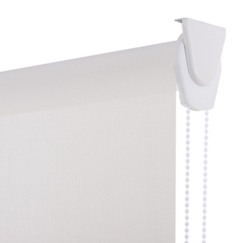 BERTEX - Cortina Roller Sunscreen 215cm ancho x170cm alt Persiana Blanca