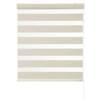 Roller Duo Blackout Zebra Día-Noche Beige 170x170 cm Altura ajustable
