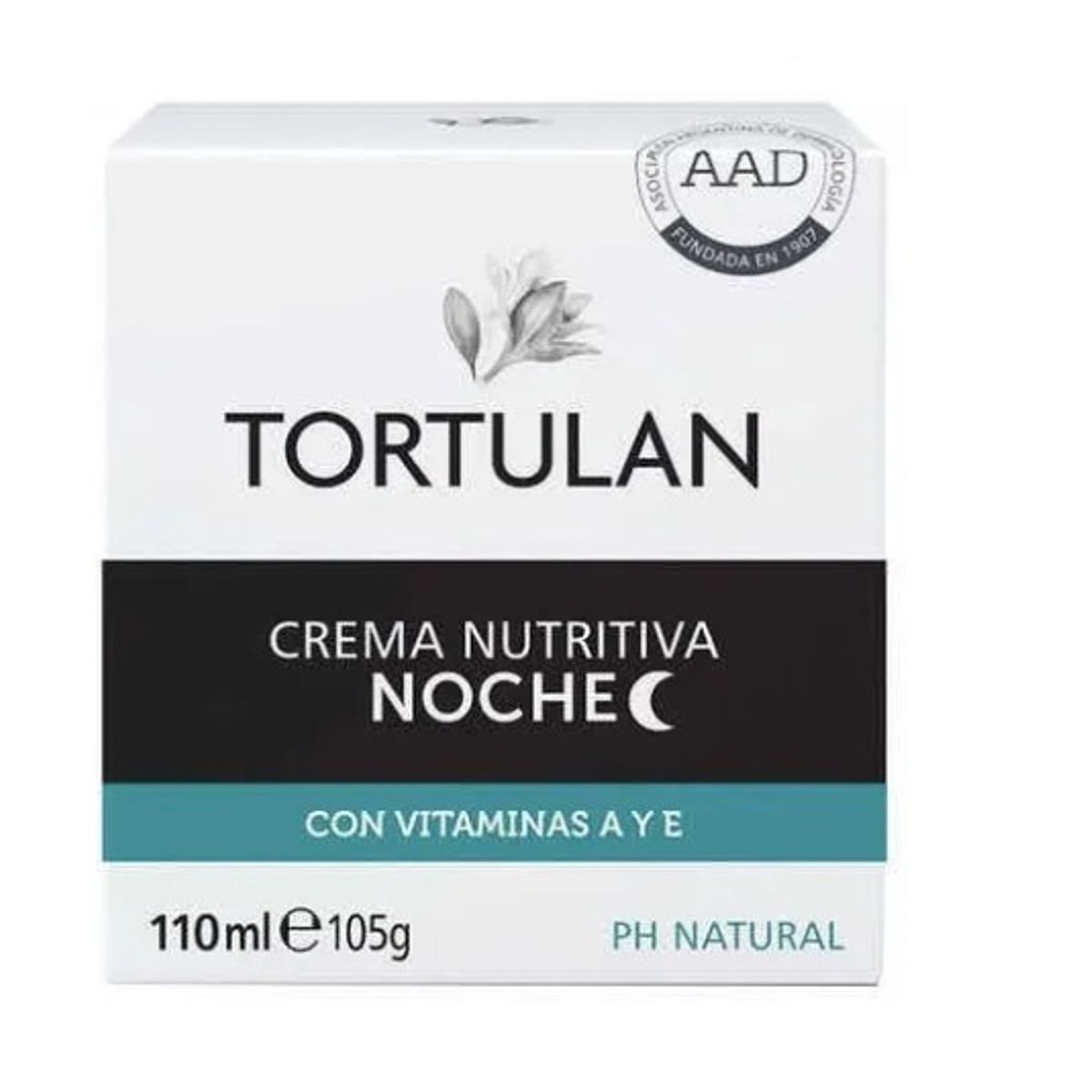 TORTULAN - Crema Nutritiva Noche Con Vitaminas A Y E - Tortulan 110ml