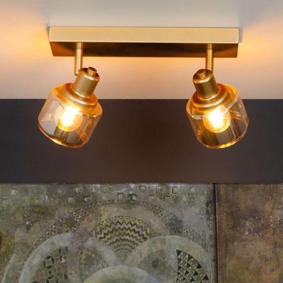 Imagen 2 del producto BARRA DIRECCIONAL BJORN DORADO 2xE14