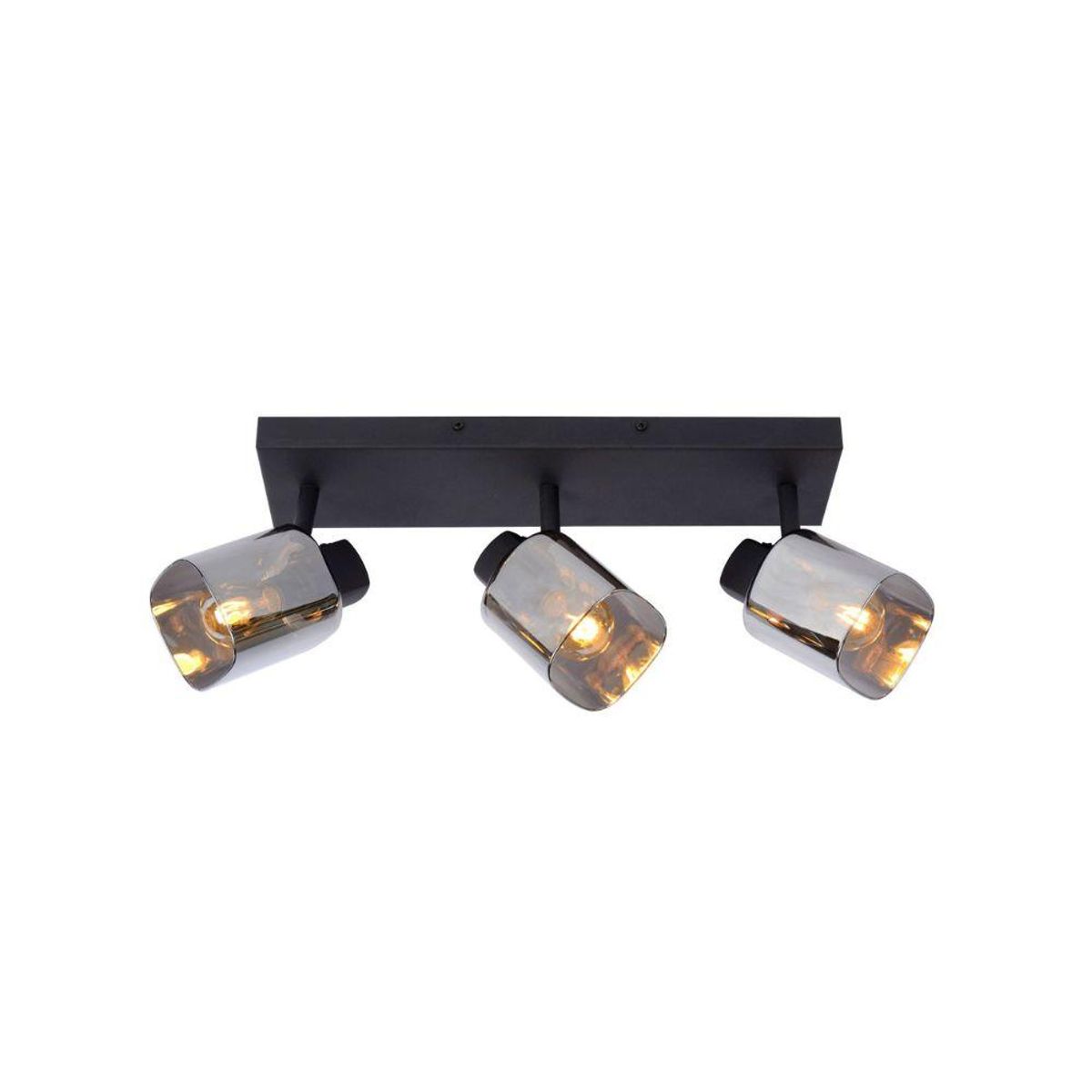 BOSCO - BARRA DIRECCIONAL ALION NEGRO 3xE14 - Negro