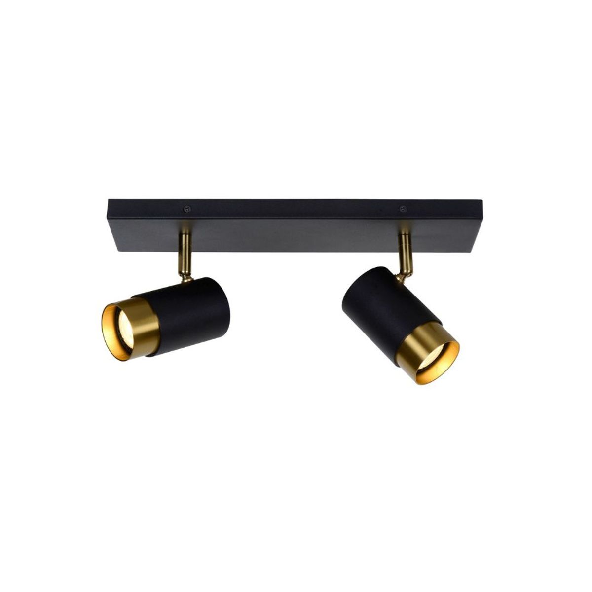 BOSCO - BARRA DIRECCIONAL FLORIS NEGRO 2xGU10 BOSCO