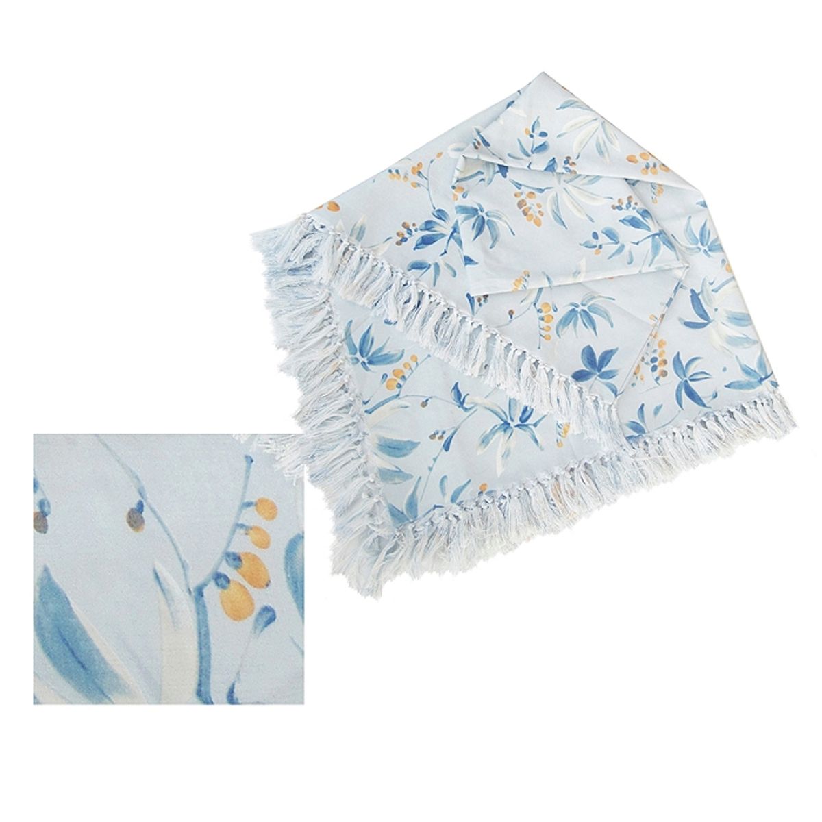 MSA MUEBLES SANTA ANA - MANTEL HOLIDAY AZUL 200×135