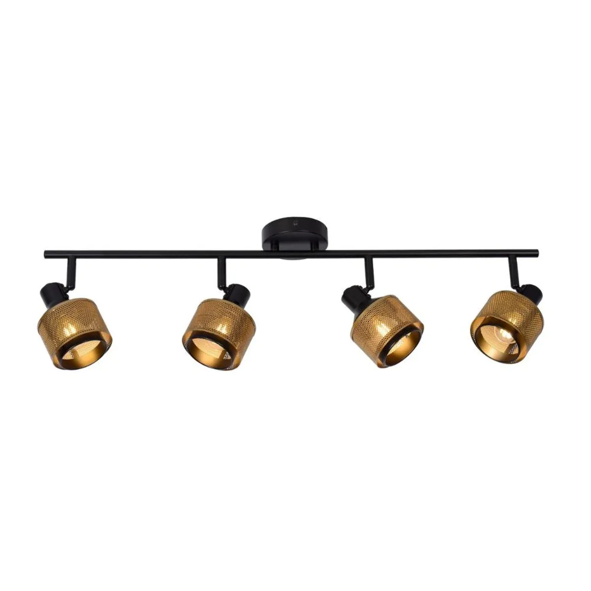 BOSCO - BARRA DIRECCIONAL RAFA NEGRO 4xE14 BOSCO