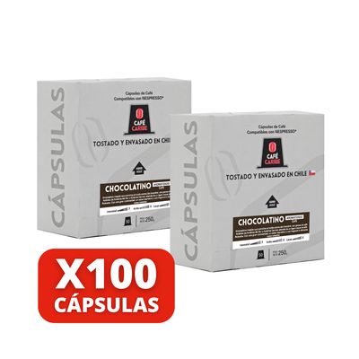Imagen 2 del producto Café Chocolatino 100 cápsulas Nespresso compatibles