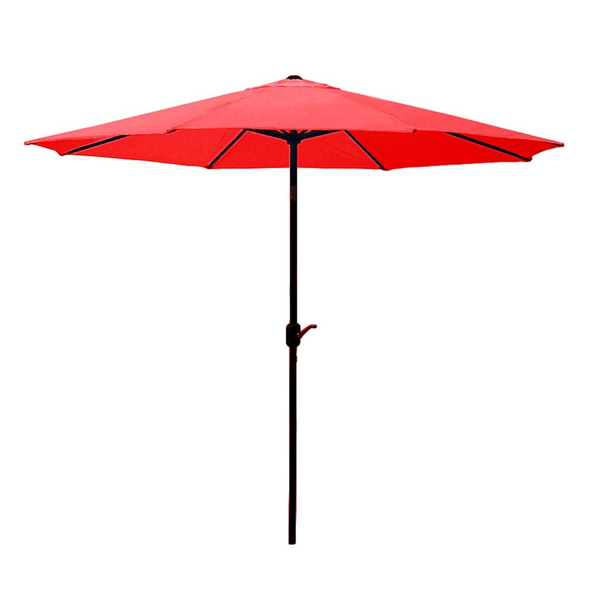 SOMBRATEC - Quitasol rojo 2,7 metros diámetro.