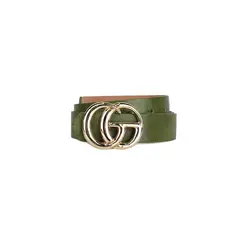 CARVEN - Cinturón mujer Tunja verde Paris