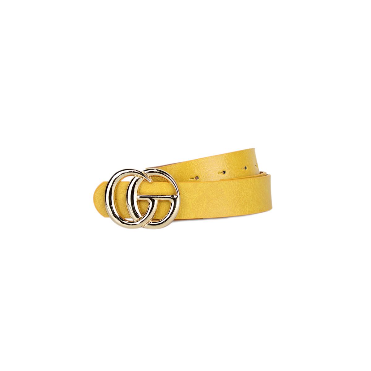 CARVEN - Cinturón mujer Tunja amarillo Carven Paris