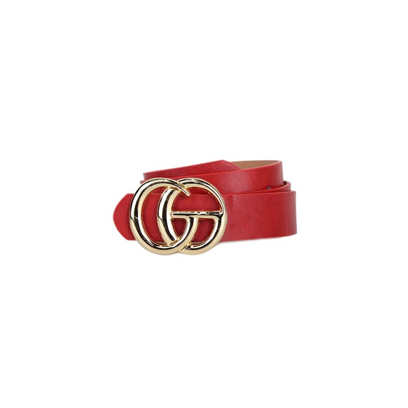 CARVEN - Cinturón mujer Tunja rojo Carven Paris