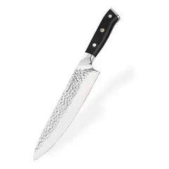 WEBSTER - Cuchillo Acero Premium Parrillero Cocina Chef - Plateado