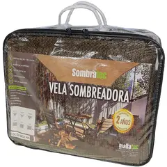 SOMBRATEC - Vela Sombra Toldo Triangular 3x3x3m color mocha