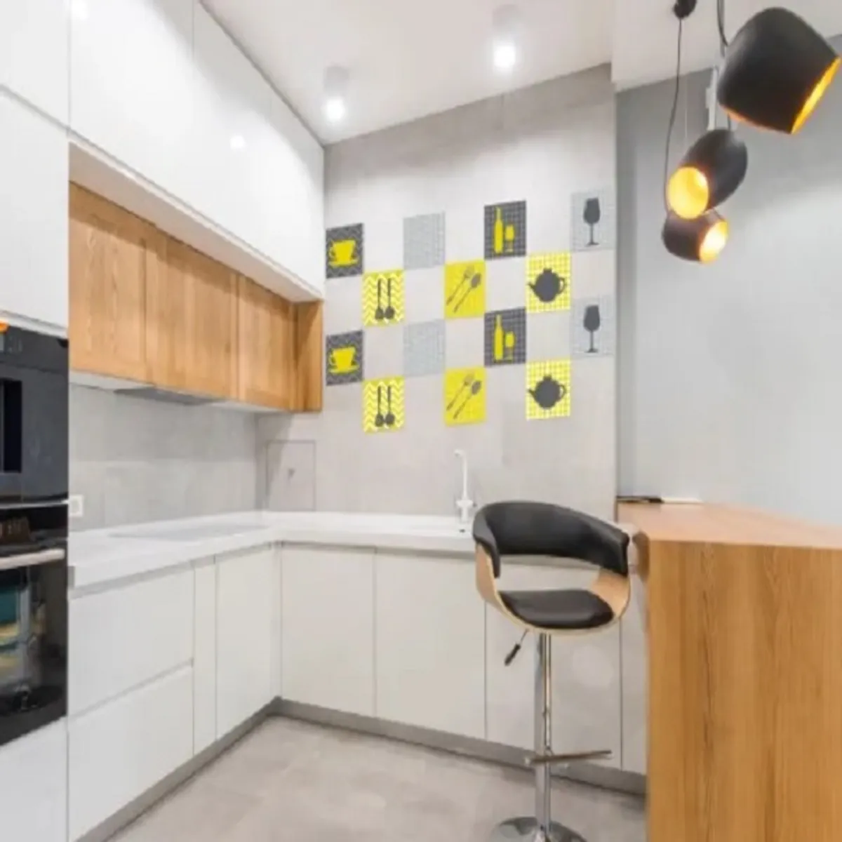 MONNO - Azulejos Autoadhesivos Decorativo  STENDAL 27 unidades 15 x 15 cm