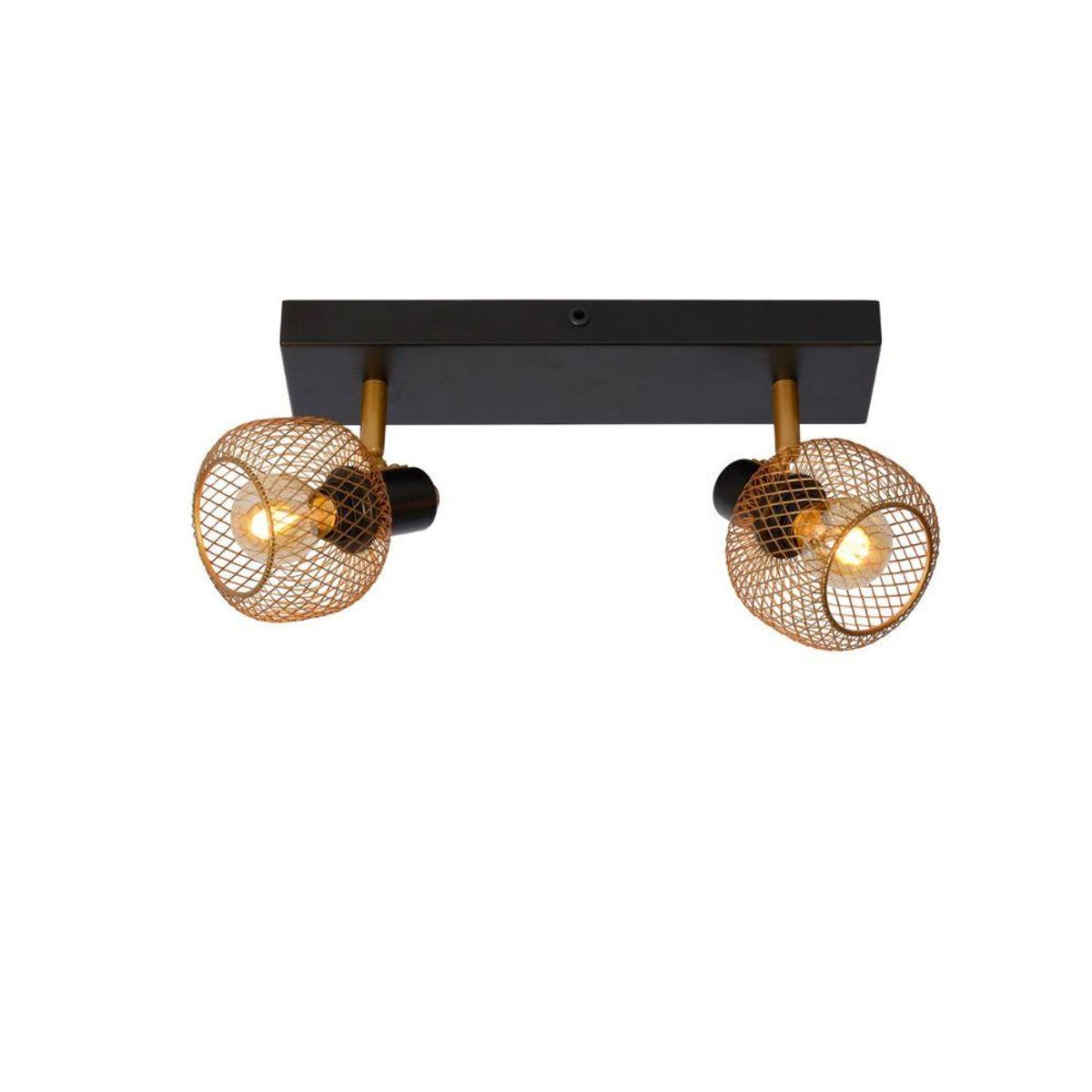 BOSCO - BARRA DIRECCIONAL MAREN DORADO 2xE14 BOSCO