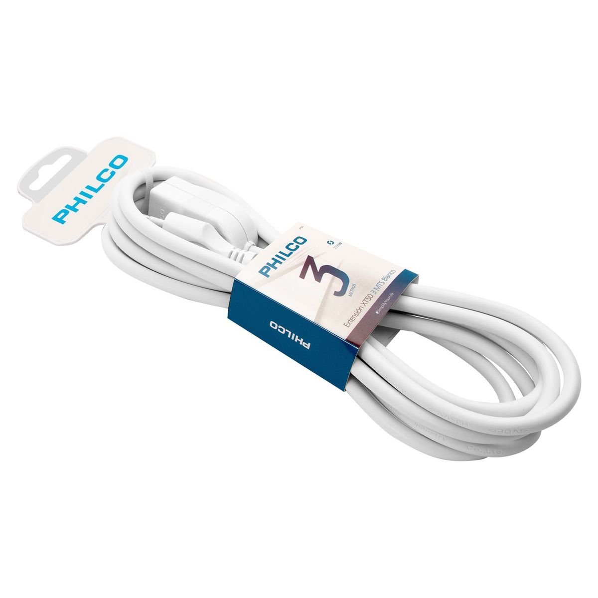 PHILCO - Alargador Extension Electrica 3 mts Philco