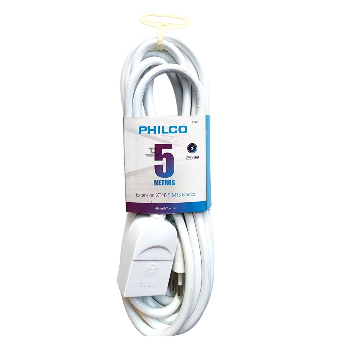 PHILCO - Alargador Extension Electrica 5 mts Philco