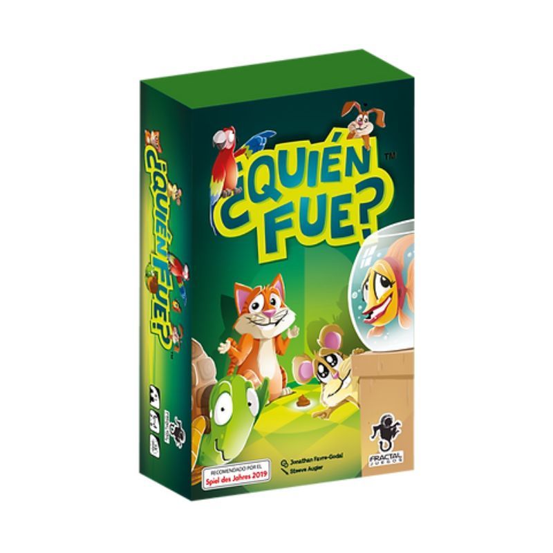 FRACTAL JUEGOS - Juego de Mesa - ¿Quién fue