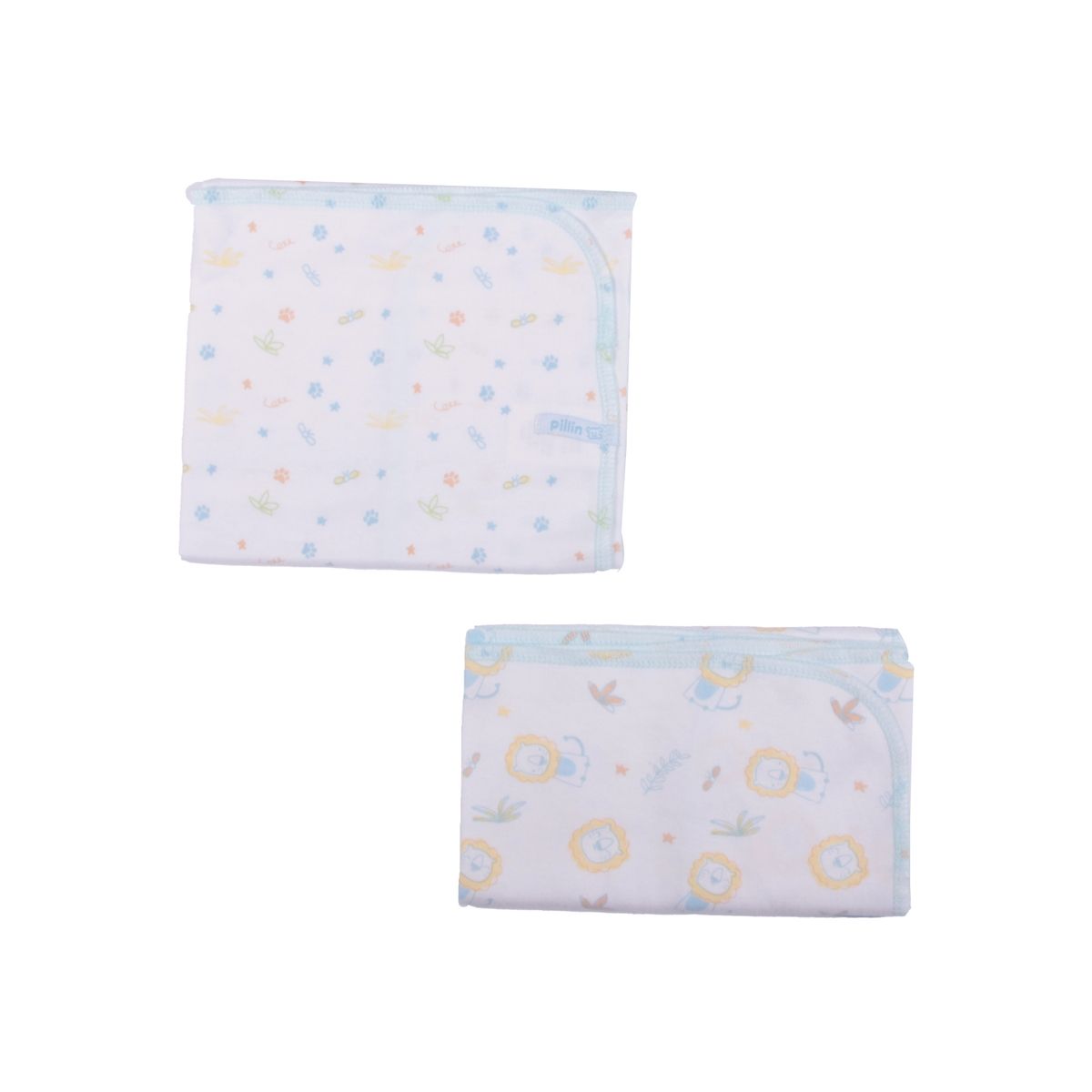 PILLIN - Set 2 Pzas Manta Bebe Niño Multicolor Pillin PILLIN