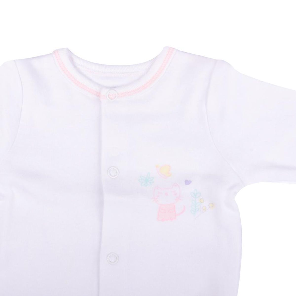 PILLIN - Set 2 Body Pzas Bebe Niño Multicolor Pillin - Blanco