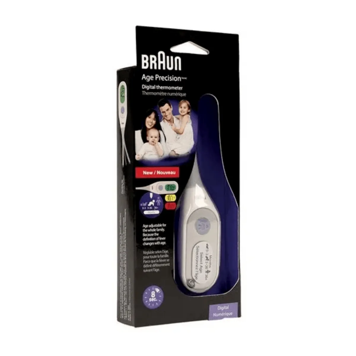 BRAUN - Braun Termómetro Digital Modelo Prt 2000