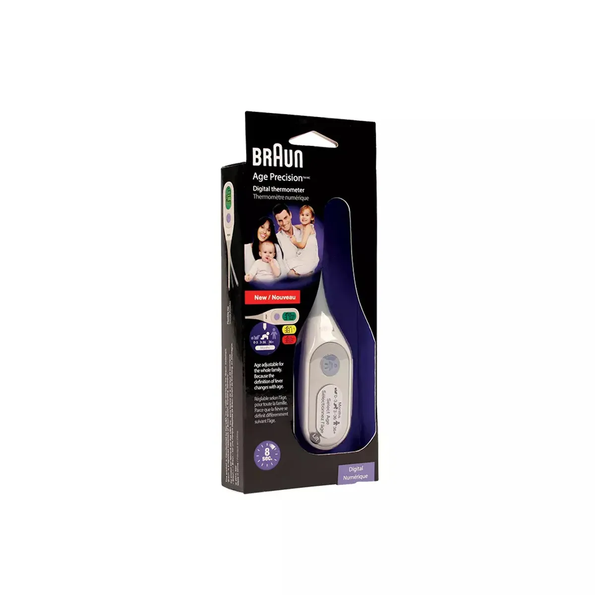 BRAUN - Braun Termómetro Digital Modelo Prt 2000