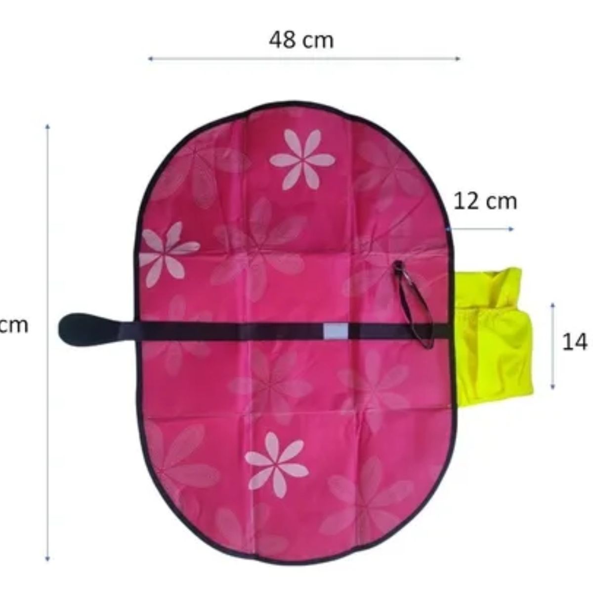 GENERICO - Mudador Cambiador Plegable Impermeable Bebé Pañales - FUCSIA