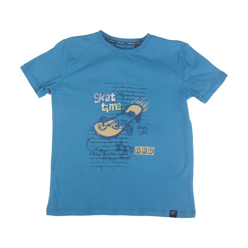 PILLIN - Polera Niño Azul Pillin PILLIN