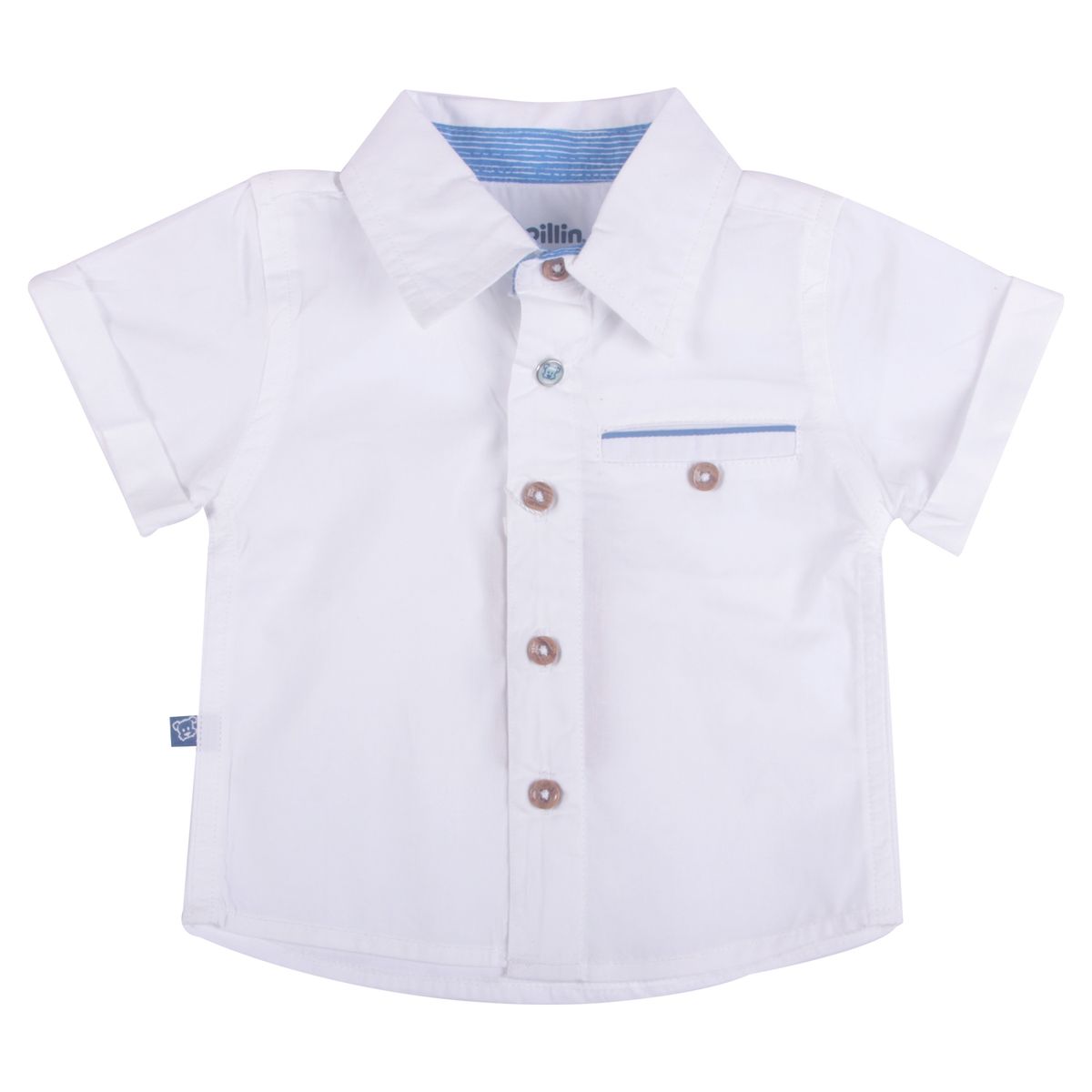 PILLIN - Camisa Bebe Niño Blanco Pillin PILLIN
